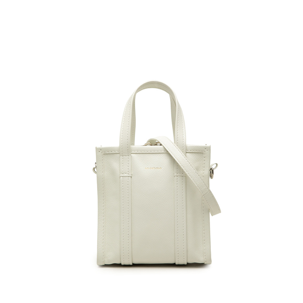 Pre-Loved Balenciaga Lambskin Bazar Shopper Satchel XXS